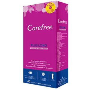 CAREFREE PL PLUS LONG FRESH 40 PCS.