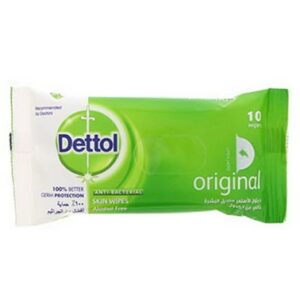 DETTOL ANTIBACTERIAL WIPES 2IN1 15 PCS.