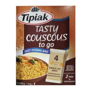TIPIAK Tasty Couscous To Go 4x65 grms