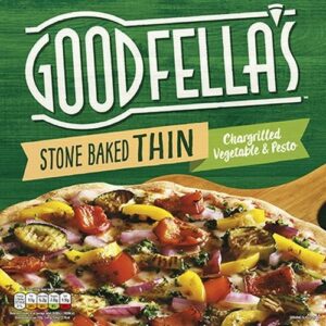GOODFELLAS THIN GRILLED VEG & PESTO 385 GRMS