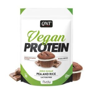 QNT VEGAN PROTEIN POWDER   CHOCOL 500 grms