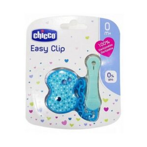 CHICCO CLIP WITH CHAIN BLUE 1 PCS.
