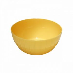 TESCOMA PLASTIC BOWL YELLOW 28 CMS
