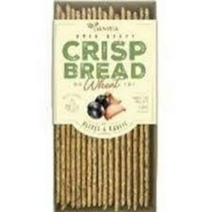 DANVITA CRISP BREAD OLIVES & GARLIC 130 GRMS