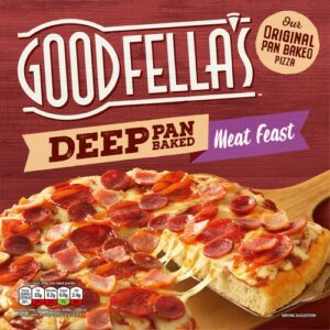 GOODFELLAS DEEP PAN MEAT FEAST 410 GRMS
