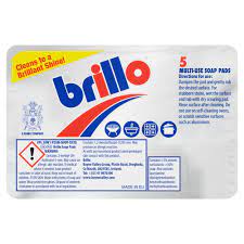 I BRILLO SOAP PADS 5 PCS.