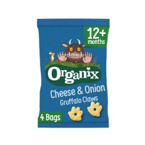 ORGANIX GRUFFALO CHEESE & ONION TODDLER SNACK PUFFS 4x15 grms