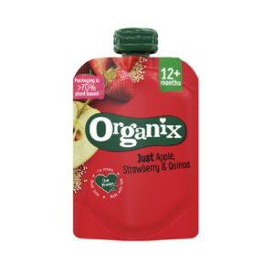 ORGANIX APPLE, STRAWBERRY & QUINOA 100 GRMS