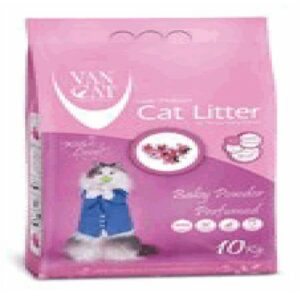 VAN CAT  SCENT LITTER BABY POWDER 10KG 10 KG