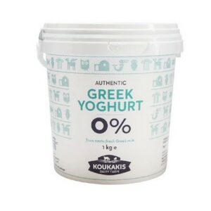 KOUKAKIS GREEK WHITE YOGHURT 0% FAT 1 KG