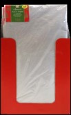 I XMAS TISSUE PAPER SILVER 5 SHEETS 70X50CM