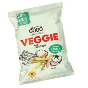 MR RILEYS ECON GOGO VEGGIE STRAWS 100 GRMS