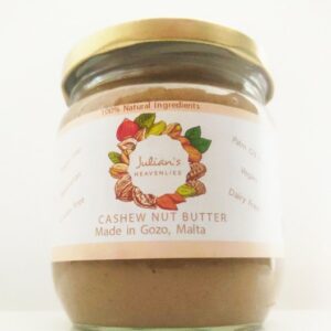 JULIAN'S HEAVENLIES CASHEW BUTTER 200 GRMS