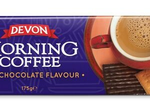 DEVON MORNING COFFEE MILK CHOCOLATE FLAVOUR 175 GRMS