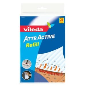 VILEDA ATTRACTIVE PLUS DISP CLOTH 24 PCS.