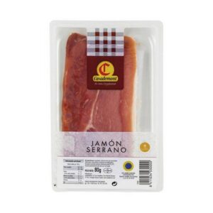 CASADEMONT SLICED SERRANO HAM 80 GRMS