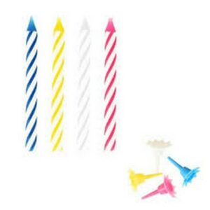 PAP STAR PARTY CANDLES ASSORTED 10 pcs.