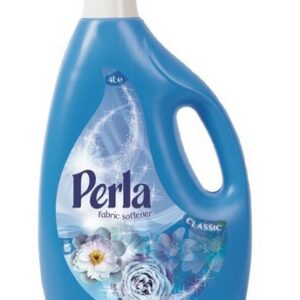 PERLA FABRIC SOFTENER BLUE 4 LTR