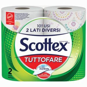SCOTTEX DOUBLE FACE KITCHENTOWEL 2 PCS.