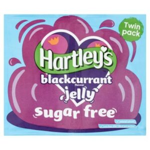 HARTLEYS BLACKCURRANT JELLYS/F 23 GRMS