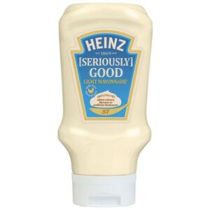 HEINZ MAYONAISE  LIGHT  TOPDOWN 400 ML