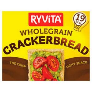 RYVITA CRACKERBREAD WHOLEGRAIN 125 grms