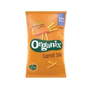 ORGANIX 12M+ CARROT STICKS SNACKS M/P 4x15 grms