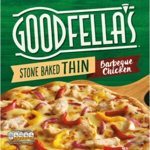 GOODFELLAS THIN BBQ CHICKEN PIZZA 385 GRMS