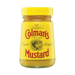 COLMANS ENGLISH MUSTARD JARS 170 grms