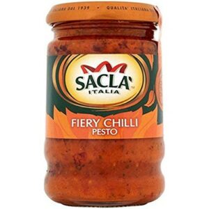 SACLA FIERY CHILLI PESTO 190 grms