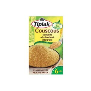 TIPIAK ORGANIC WHOLE COUSCOUS 400 grms