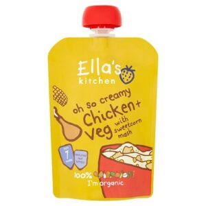 ELLAS STAGE 2 CREAMY CHICK+S/CORN MA 130 GRMS