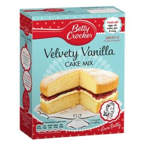 BETTY CROCKER VELVETY VANILLA CAKE 425 grms