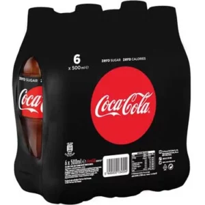COCA COLA COKE ZERO 6X500 ML
