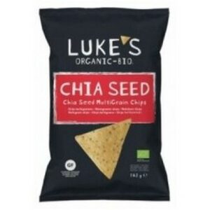 LUKES CHIA SEED MULTIGRAIN CHIPS 142 grms