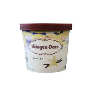 HAAGEN DAZS VANILLA MINI CUP 95 ML