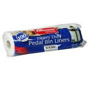 KINGFISHER PEDAL BIN LINER 12L 100 pcs.