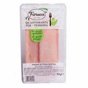 FIORUCCI PROSCIUTTO COTTO E1.00 50 GRMS