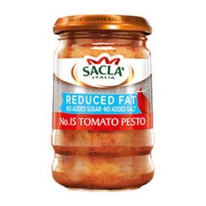 SACLA REDUCED FAT TOMATOE PESTO 190 grms