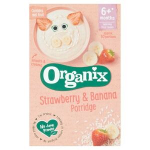 ORGANIX 6M+ S'BERRY BANANA PORRIDGE 120 grms