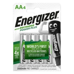 ENERG. RECHARGABLE RC BATT AA/HR6 2000MAH FSB4 4 pcs.