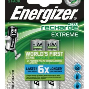 ENERG. RECHARGABLE RC BATT AA/HR6 2400MAHFSB2 2 pcs.