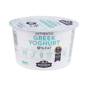 KOUKAKIS GREEK WHITE YOGHURT 0% FAT 150 grms
