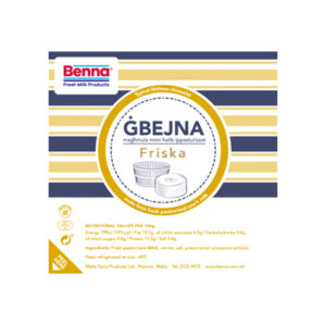 BENNA GBEJNA FRISKA 120 GRMS