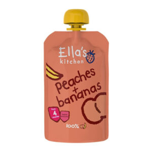 ELLAS STAGE 1 PEACHES & BANANAS 120 grms