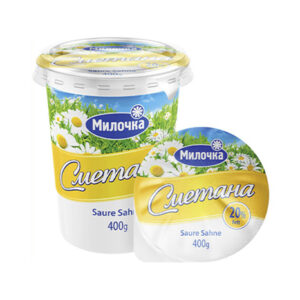 MILOCHKA LOW FAT CREAM 20% FAT 400 grms