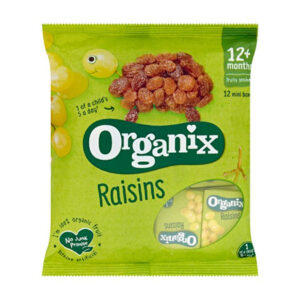 ORGANIX TODDLER 12M+ RAISINS 12x14 grms