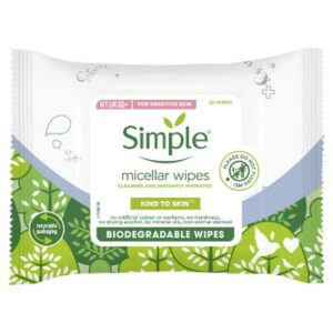 SIMPLE KIND TO SKIN MICELLAR WIPES 20 PCS.