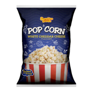 SUNSHINE SNACKS POPCORN W/CHEDDAR CHEESE 55 GRMS