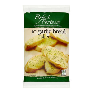 PERFECT PARTNERS 10 GARLIC BREAD SLICES 210 GRMS
